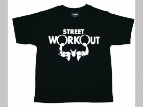 Street Workout detské tričko 100%bavlna Fruit of The Loom 